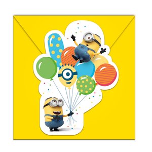 Minions: Balloons Party (6 Pezzi)