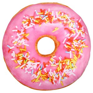 Donut con sprinkles