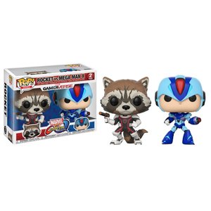 POP! Games Marvel vs. Capcom Infinite: Rocket vs. Mega Man X 