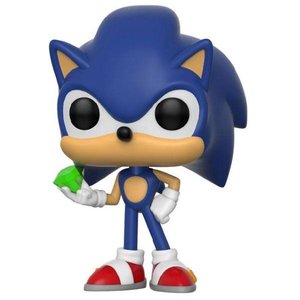 Sonic The Hedgehog POP! Games Vinyl figurine Sonic (Emerald) 9 cm