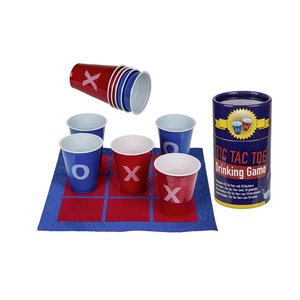 Tic Tac Toe mit Bechern