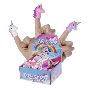 Unicorno marionette da dito 6 pezzi 