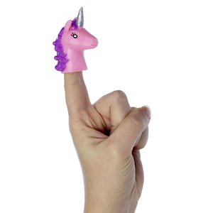 Einhorn Fingerpuppen 6-er Set