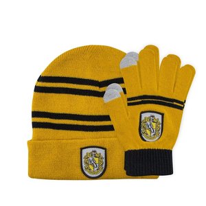 Harry Potter: Beanie & Handschuhe Hufflepuff