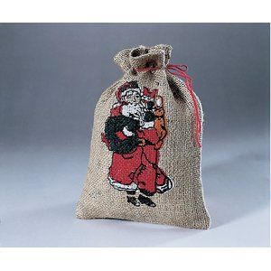 Sac De Jute - Père Noël