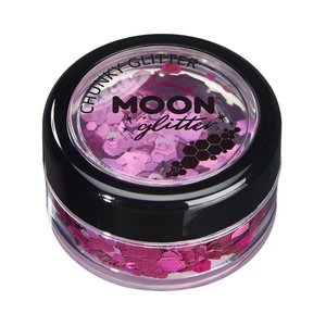 Moon Glitter Chunky - Pink