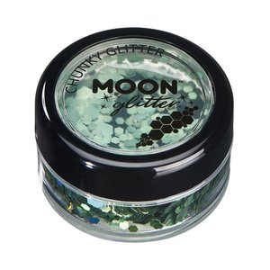 Moon Glitter Chunky - Grün