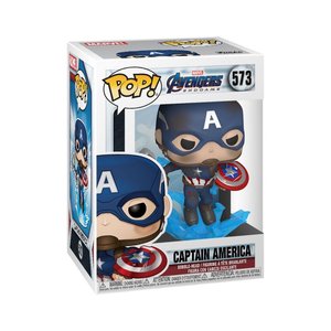 POP! Avengers: Captain America with Broken Shield & Mjölnir