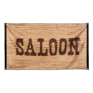 Saloon Banner - Wilder Westen Party