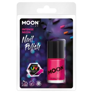 Moon Glow - UV Nail Polish - Neon pink