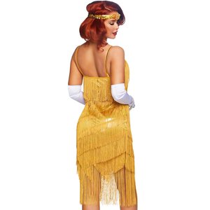 Annees 20 Charleston - Golden Lady Flapper
