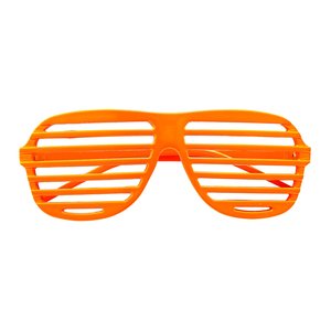 Anni '80 - Occhiali da festa al neon orange