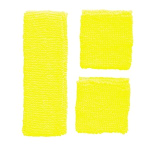 80er Jahre - UV Neon gelb (2er Set)