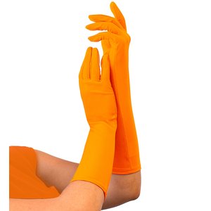 Années 80 - orange fluo long