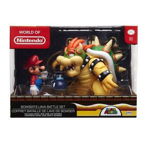 World of Nintendo: Mario vs. Bowser Lava Battle