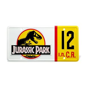 Jurassic Park: Plaque d'immatriculation de Dennis Nedry 1/1