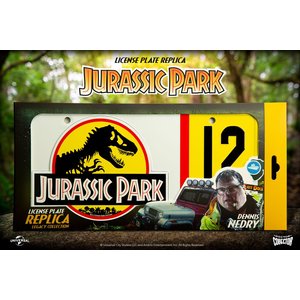 Jurassic Park: Dennis Nedry's Nummernschild 1/1