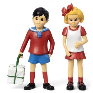 Pippi Calzelunghe: Set Tommy & Annika - 3 pezzi