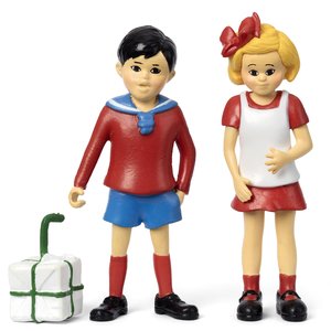 Pippi Calzelunghe: Set Tommy & Annika - 3 pezzi