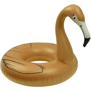 Aufblasbarer Flamingo gold