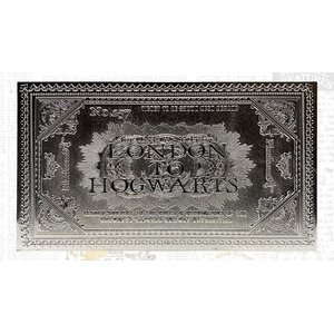 Harry Potter: Hogwarts Train Ticket (placcato in argento) 1/1