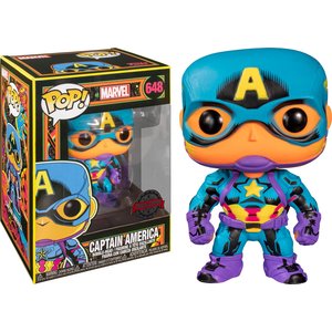 POP! - Marvel - Black Light: Captain America