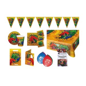 Dinosaure: Box d'anniversaire pour 6 enfants