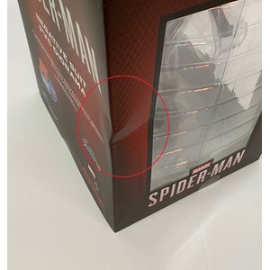 Spider-Man 2018: Negative Suit Spider-Man - Defekte Verpackung