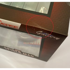 Spider-Man 2018: Negative Suit Spider-Man - Defekte Verpackung