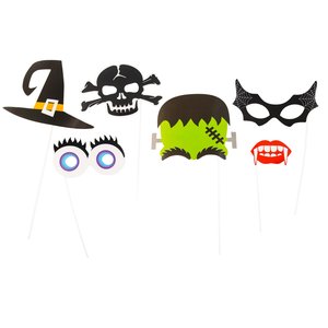 Halloween: Accessoires pour les cabines photos