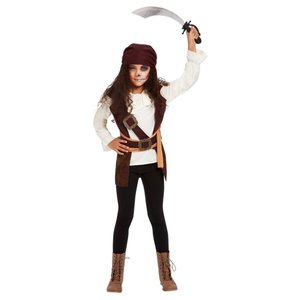 Costume da pirata fantasma scuro: Petra