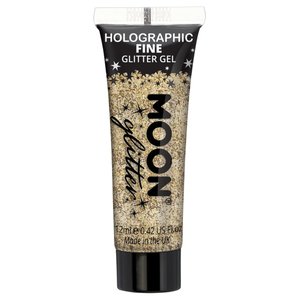 Moon Glitter - Fine Glitter Gel: Oro Holographic