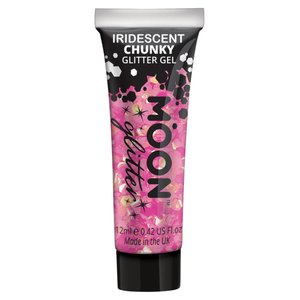 Moon Glitter - Chunky Gel Iridescent: Rosa