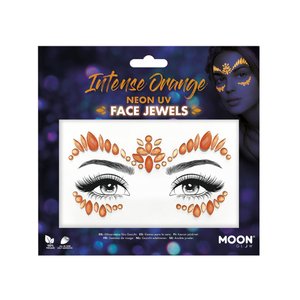 Face Jewels - Intense Orange: Neon UV