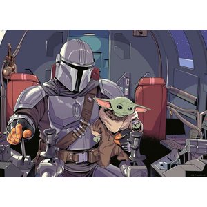 Star Wars - The Mandalorian: Cartoon (1000 Teile)