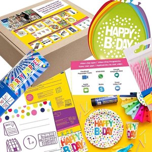 Online Birthday: Box d'anniversaire pour 6 Invités