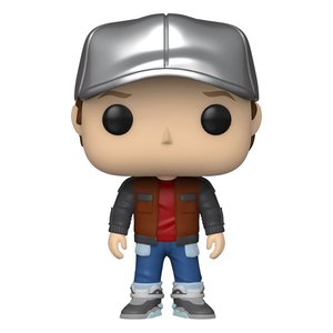 POP! - Retour vers le Futur: Marty in Future Outfit - Silver Cap