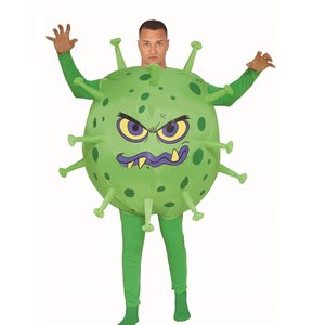 Aufblasbares Corona-Virus