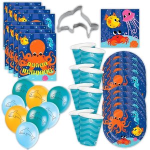 Oceano: Box per il compleanno sott'acqua per 8 bambini