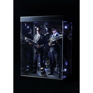 Display Case con illuminazione per figure d'azione 1/6