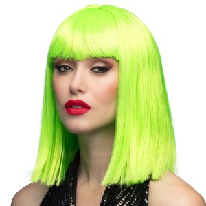 Neon green Long Bob - Dance