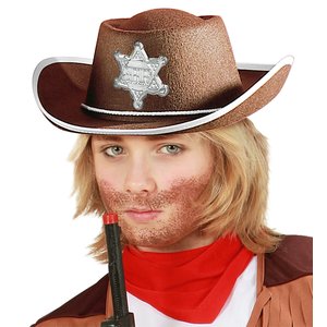 Cowboy avec étoile de shérif
