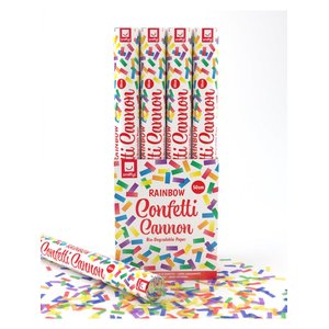 Cannone per Coriandoli - Colore dell'arcobaleno 50 cm