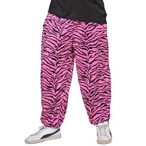 Anni '80 - Pantaloni a zebra rosa