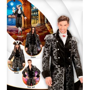 Manteau Jacquard Noble