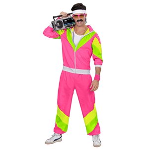 80er Jahre - Neon Trainingsanzug