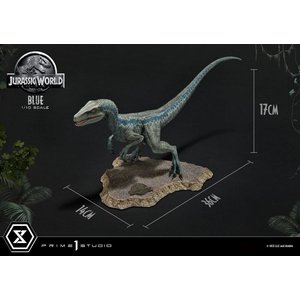 Jurassic World: Blue 1/10 (Open Mouth Version)