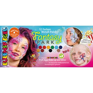 Palette en metal 10 couleurs - Fantasy Park