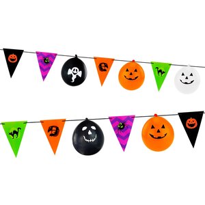 Sweet Halloween - Wimpel und Ballone