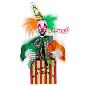 Animatronics: clown del circo che ride